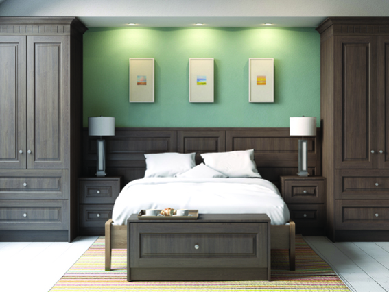 Bespoke bedroom design installed in Birmingham